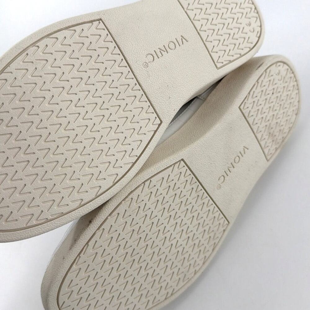 Vionic Winny Sneakers White Nappa Size 8 W - Picture 10 of 12
